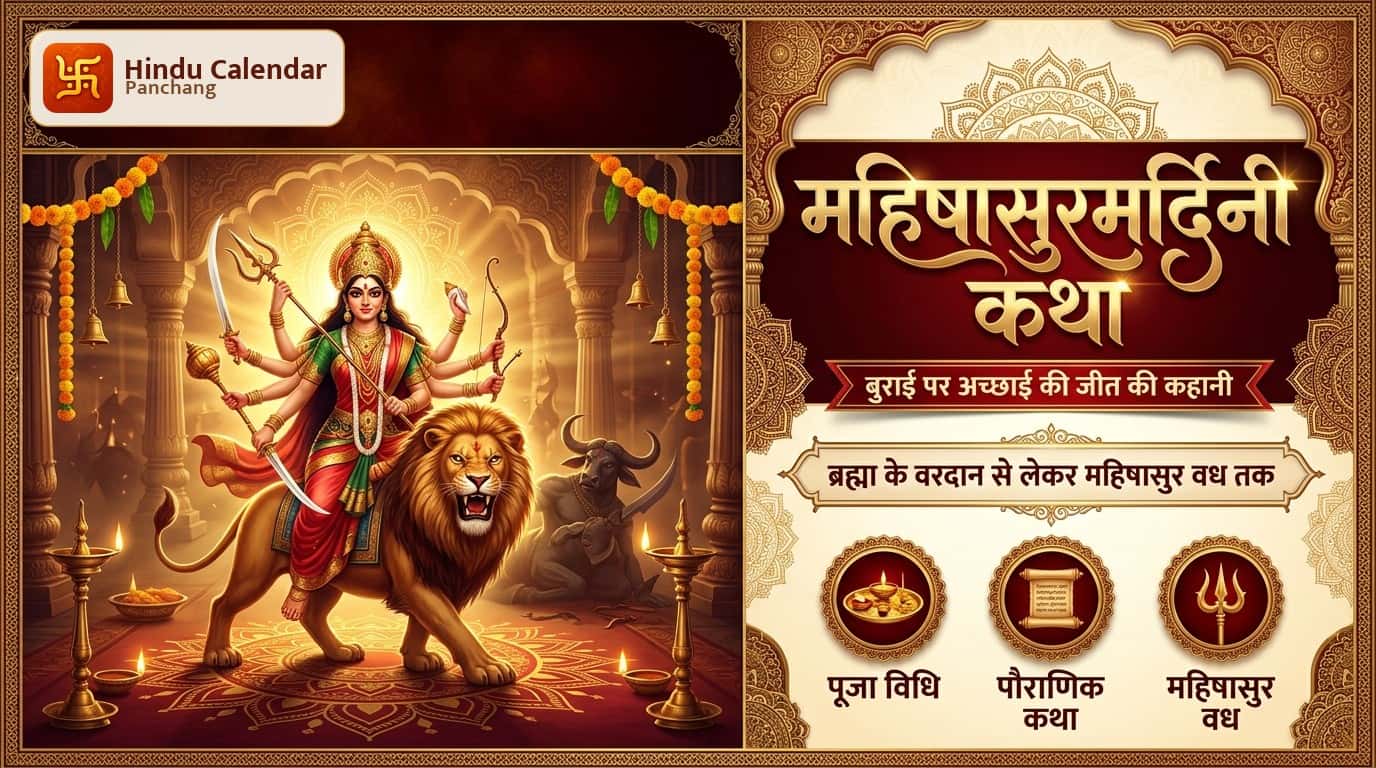 मां दुर्गा को महिषासुरमर्दिनी क्यों कहते हैं?