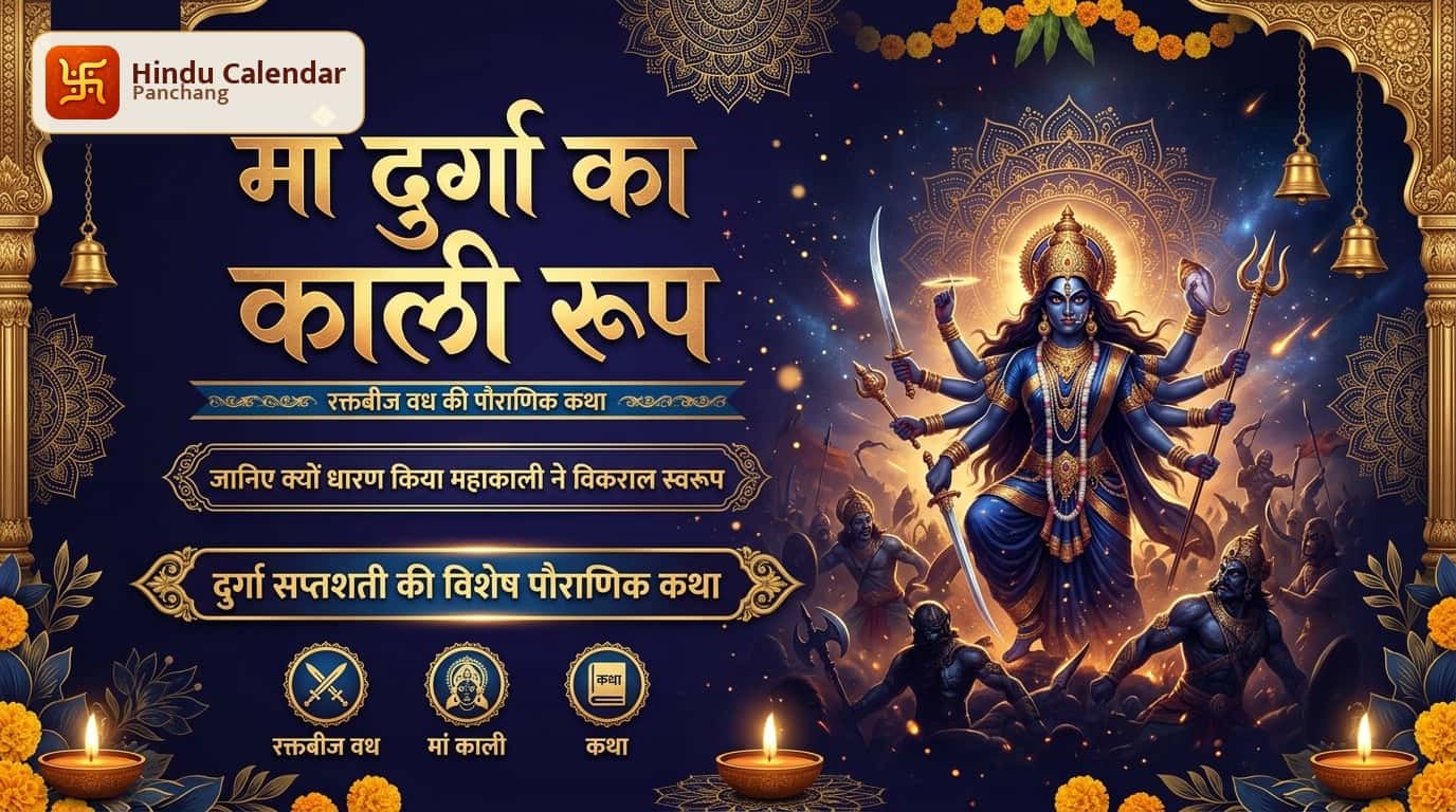जब क्रोध से काला पड़ गया मां का मुख! मां दुर्गा को कैसे मिला काली नाम?