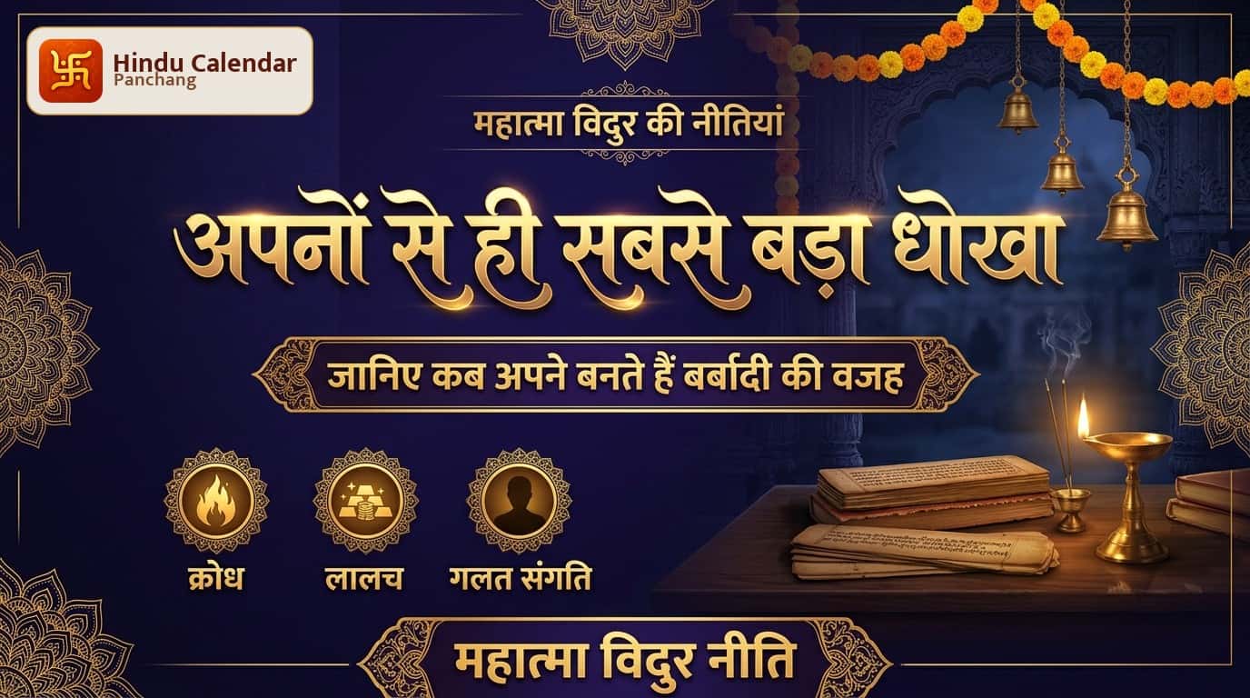 महात्मा विदुर ने क्यों बताया कि अपने लोग ही बन जाते हैं बर्बादी की वजह?